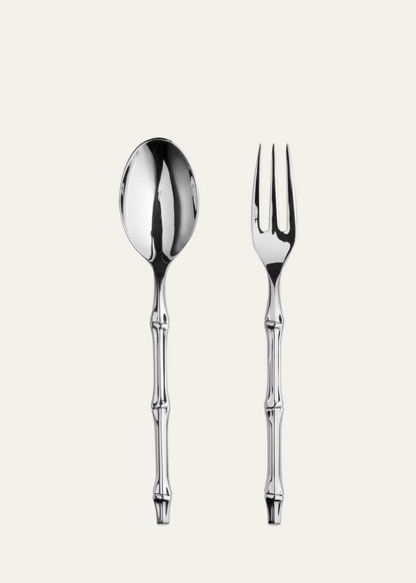 Mepra Bali 2-Piece Serving Set, Mirror