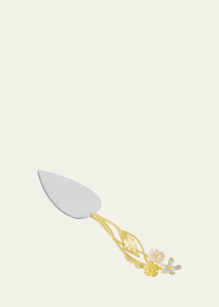 Michael Aram Wildflowers Cake Server
