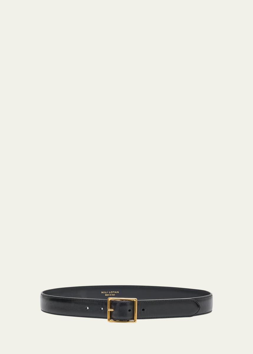 Nili Lotan Gabriele Leather Belt
