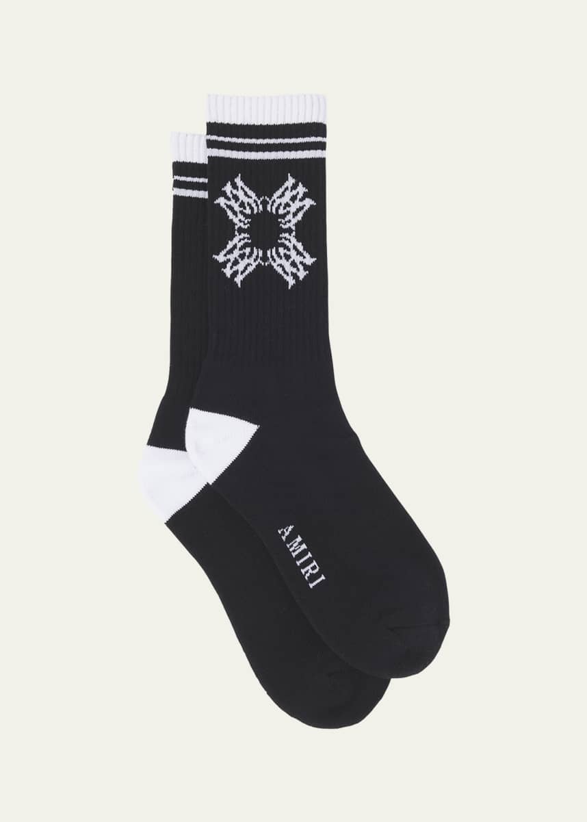 Amiri Men's MA Quad Crew Socks