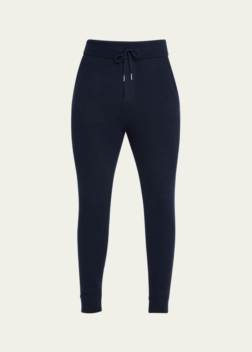 Ralph Lauren Purple Label Men's Wool-Cashmere Jersey Spa Pants