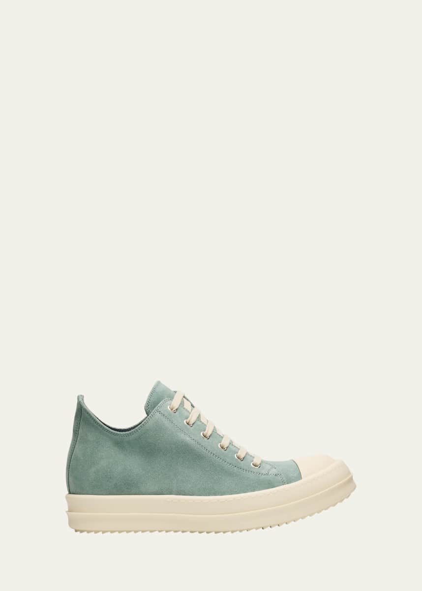 Rick Owens Scarpe Suede Low-Top Sneakers