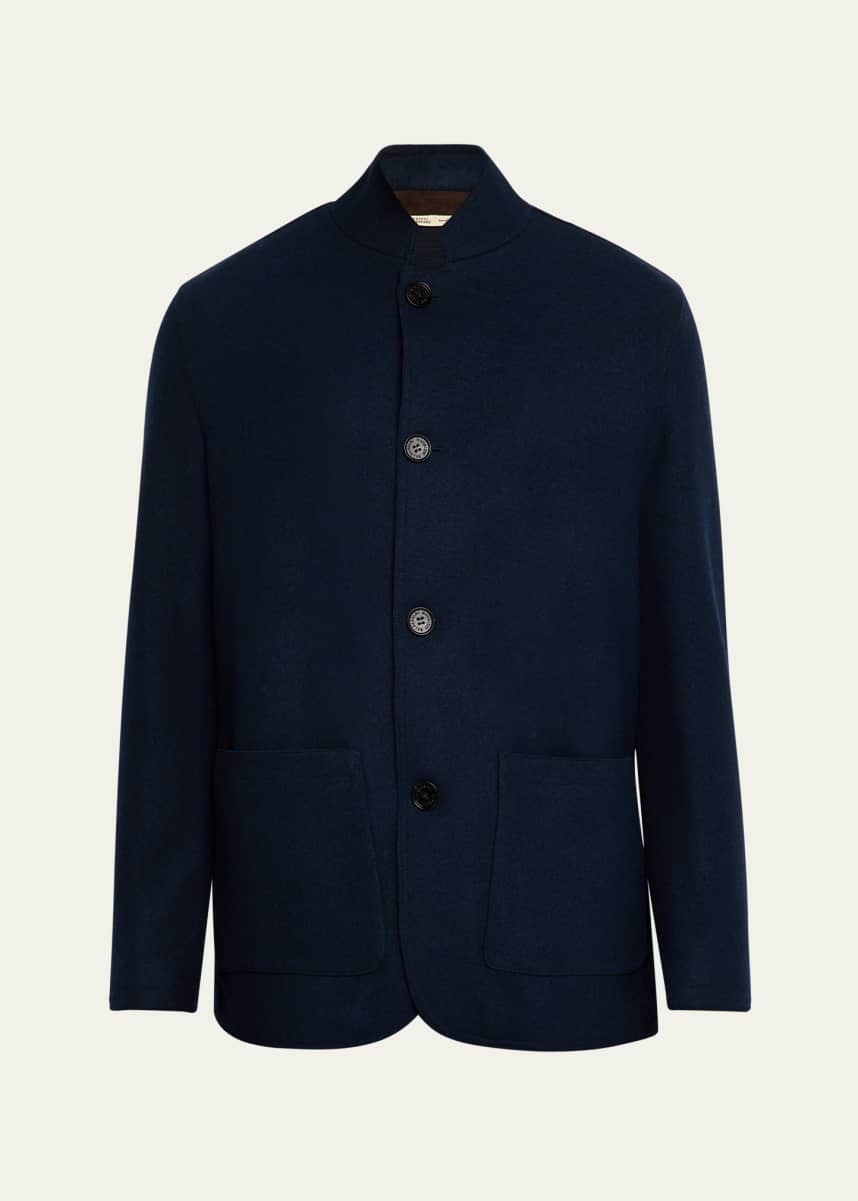 Baldassari Men's Wool and Cashmere Jacket