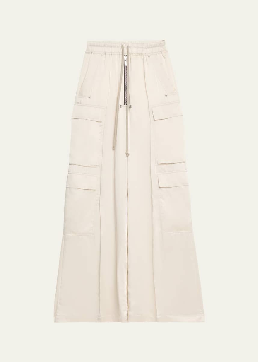 Rick Owens Bela Cargo Wide Leg Pants