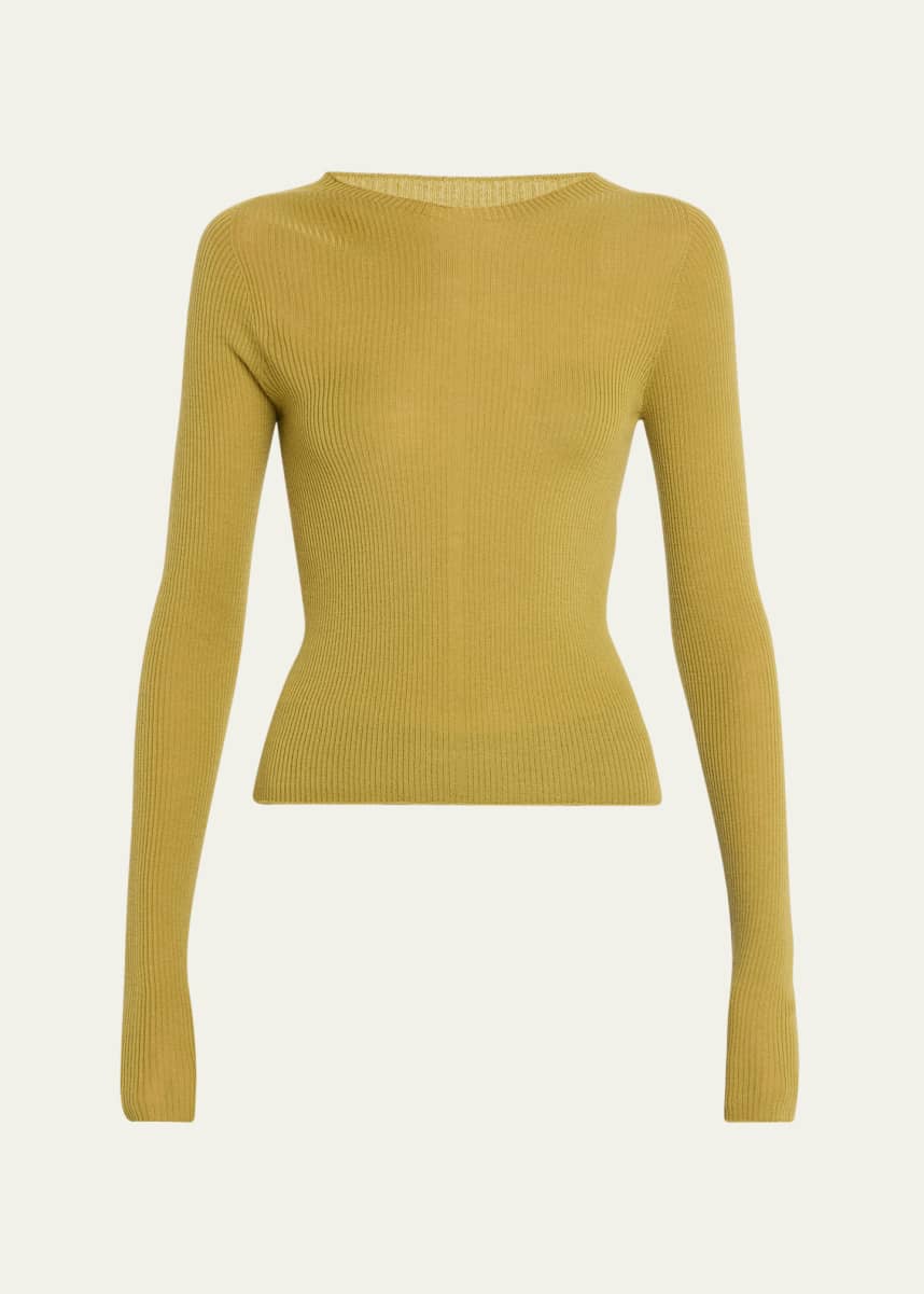 Rick Owens Ribbed Wool Top