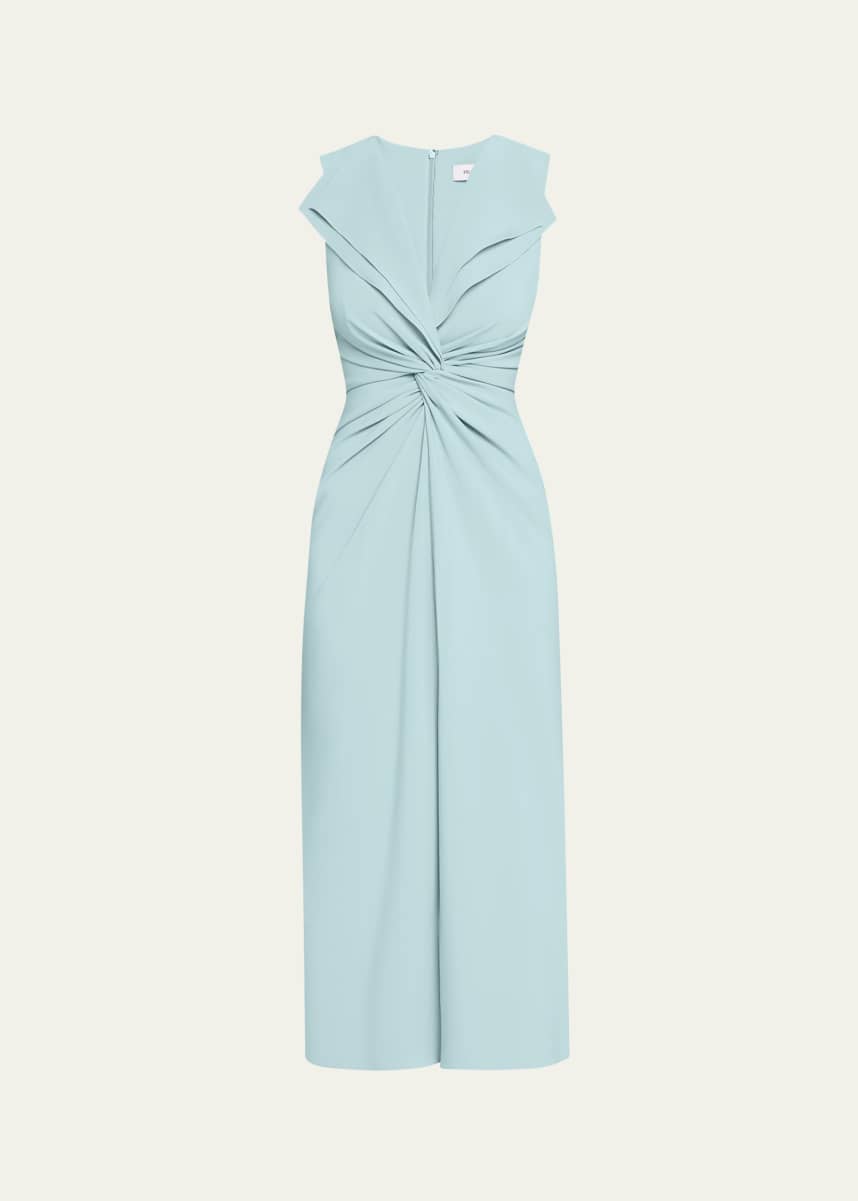 Prabal Gurung Lily Twist Front Midi Dress