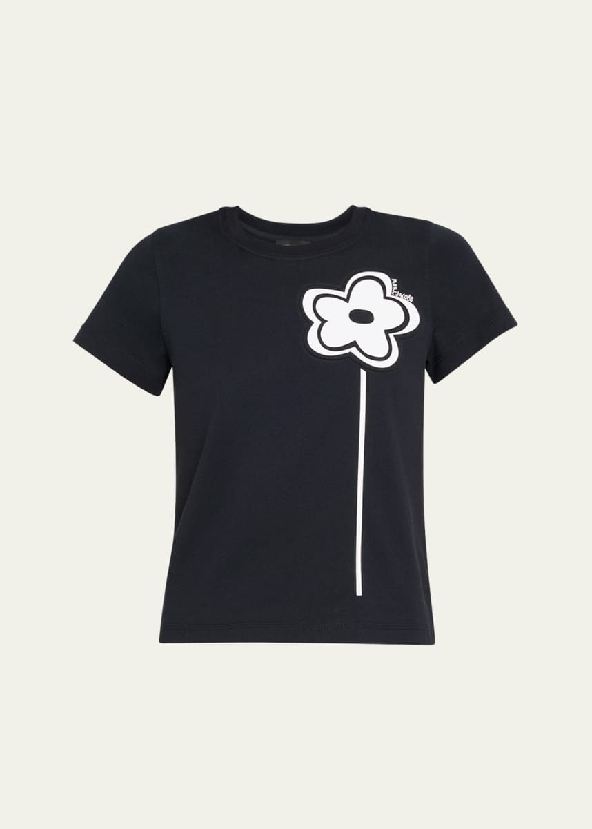 Marc Jacobs Daisy Print Slim T-Shirt