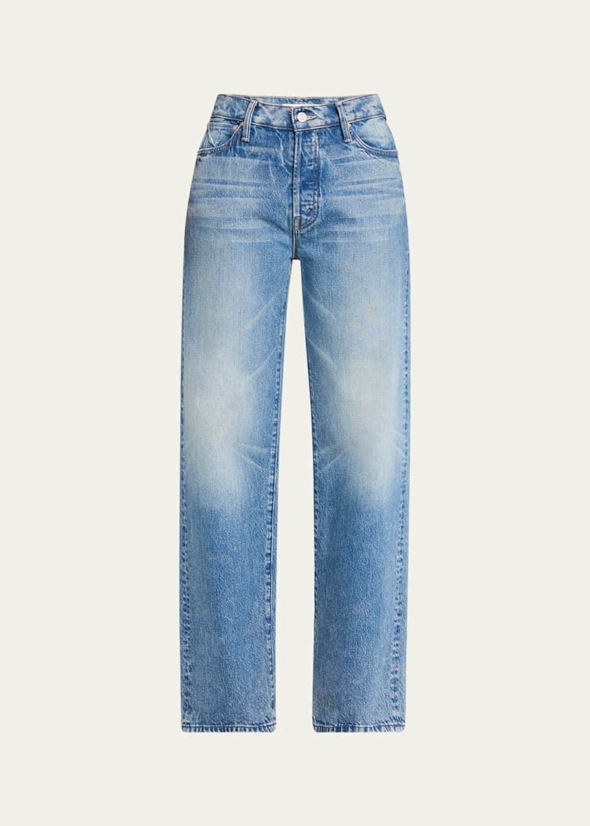 MOTHER The Dodger Button Sneak Jeans