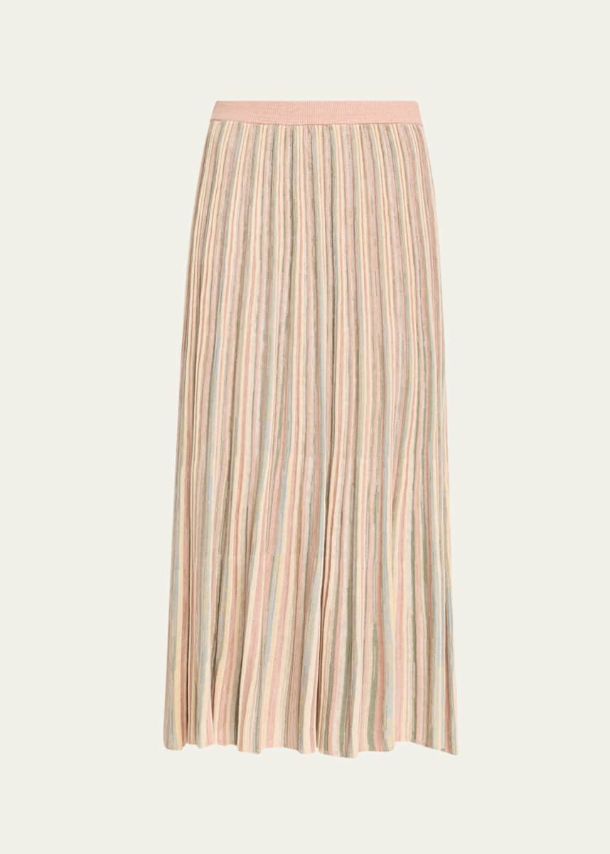 Zimmermann Illuminate Mouline Maxi Skirt