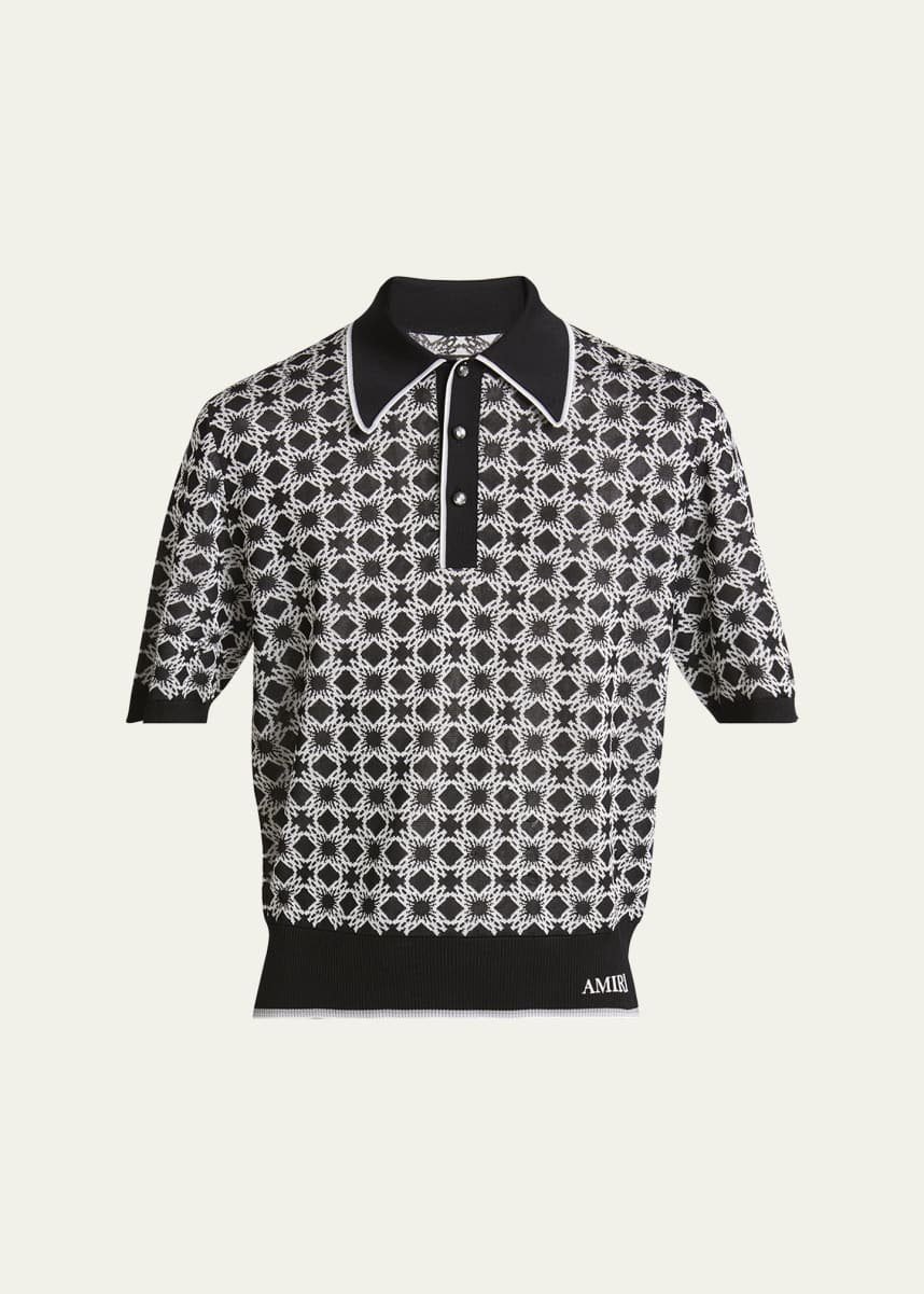 Amiri Men's MA Quad Polo Shirt