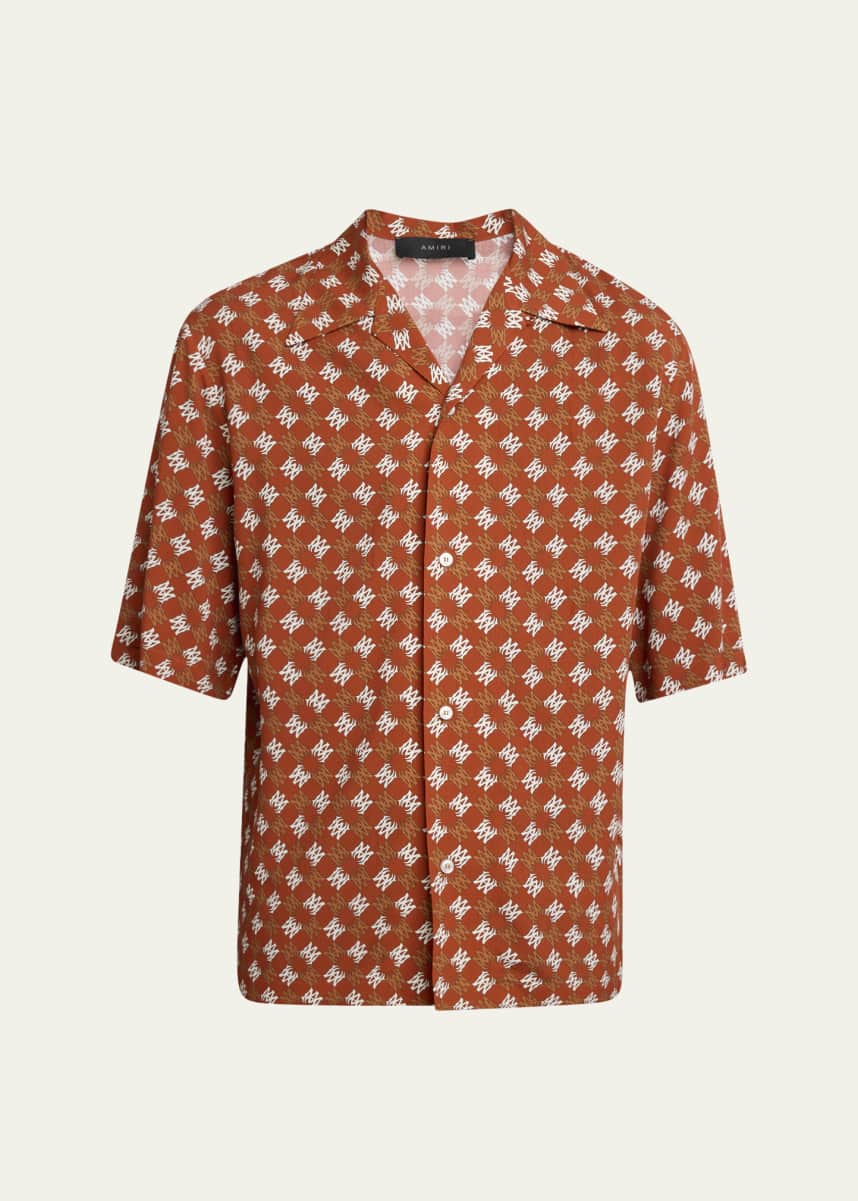 Amiri Men's MA Quad Camp Shirt