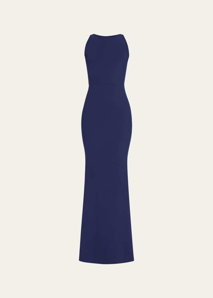 Chiara Boni La Petite Robe Iwoo Sleeveless Jersey Column Gown