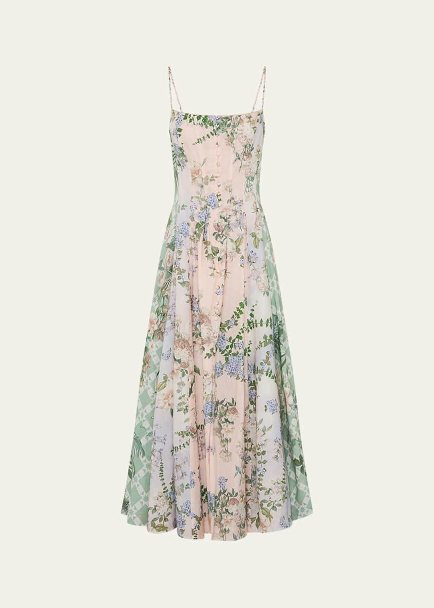 Camilla Palacio Playground Corset Maxi Dress
