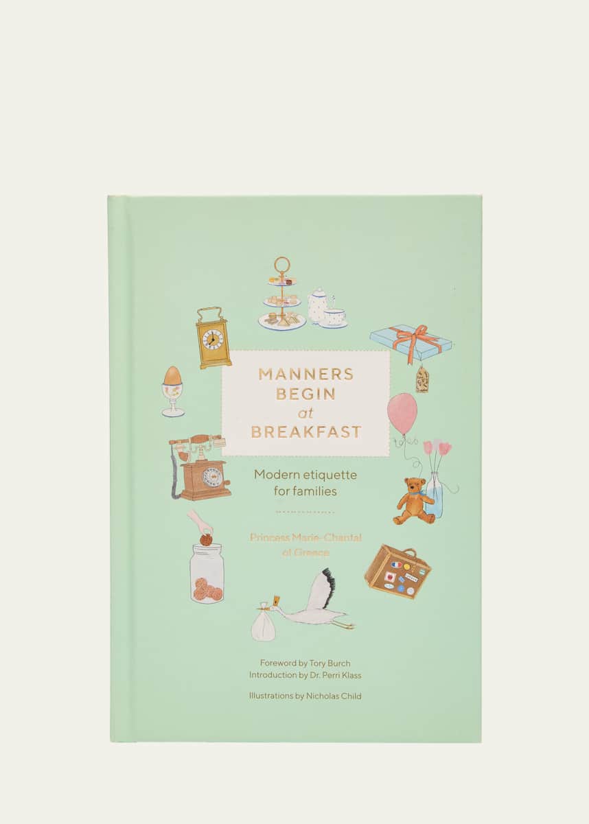 ABRAMS Books Manners Begin At Breakfast Hardcover Book