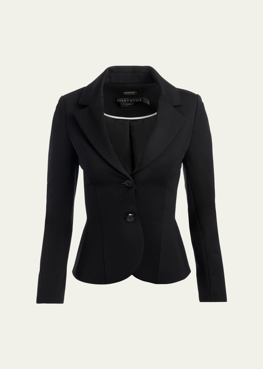 Alice + Olivia Iana Sculpted Blazer