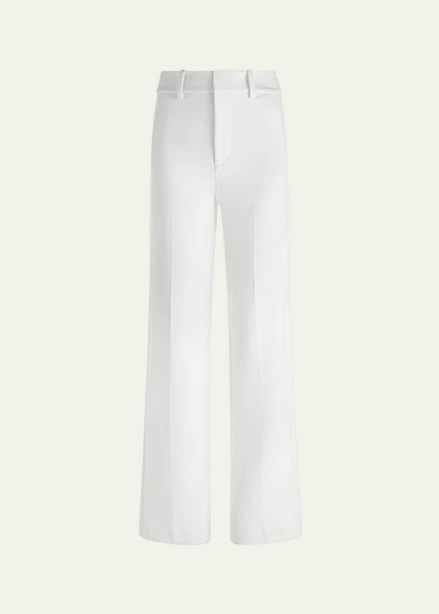 Alice + Olivia Alexander Twill Sateen Trousers