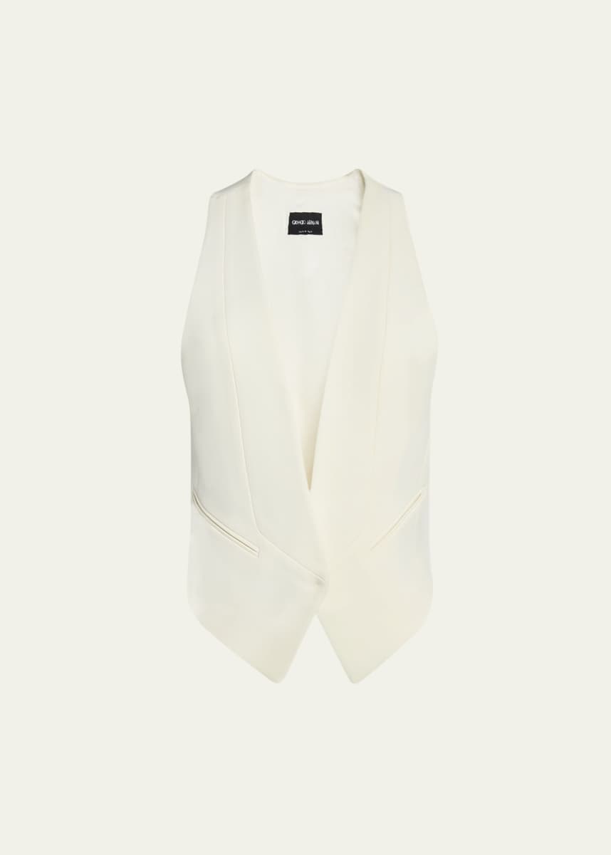 Giorgio Armani V-Neck Cutout Waistcoat