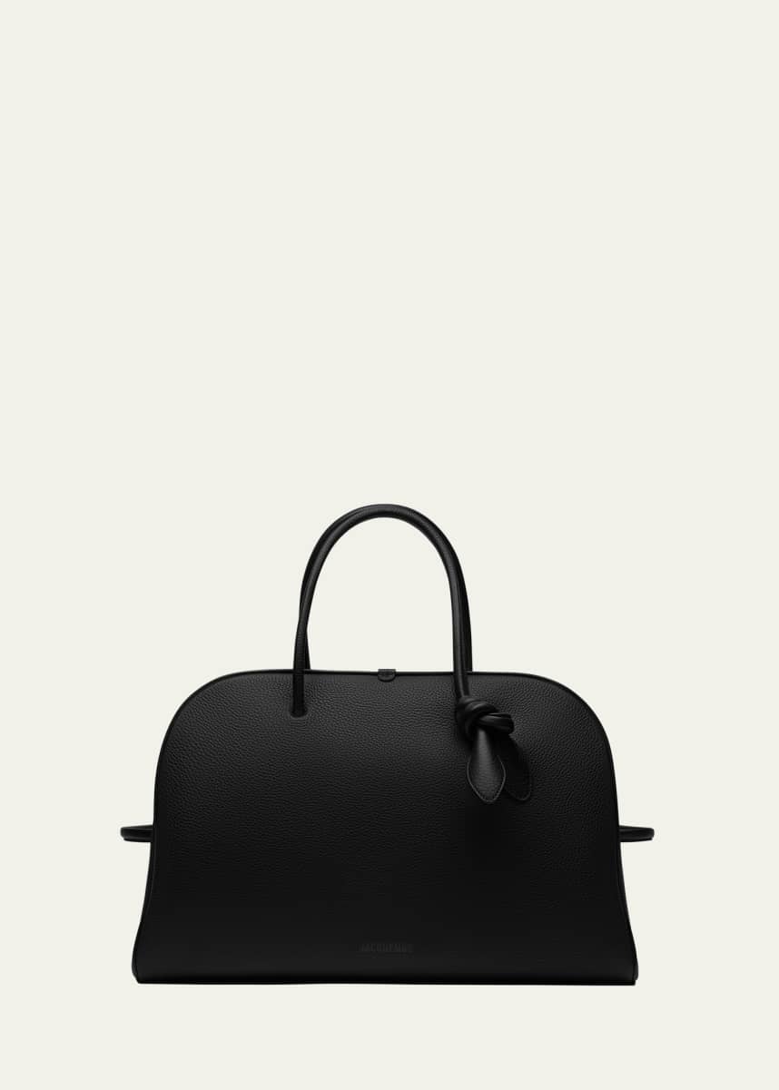 Jacquemus Men's Le Grand Turismo Leather Top-Handle Bag