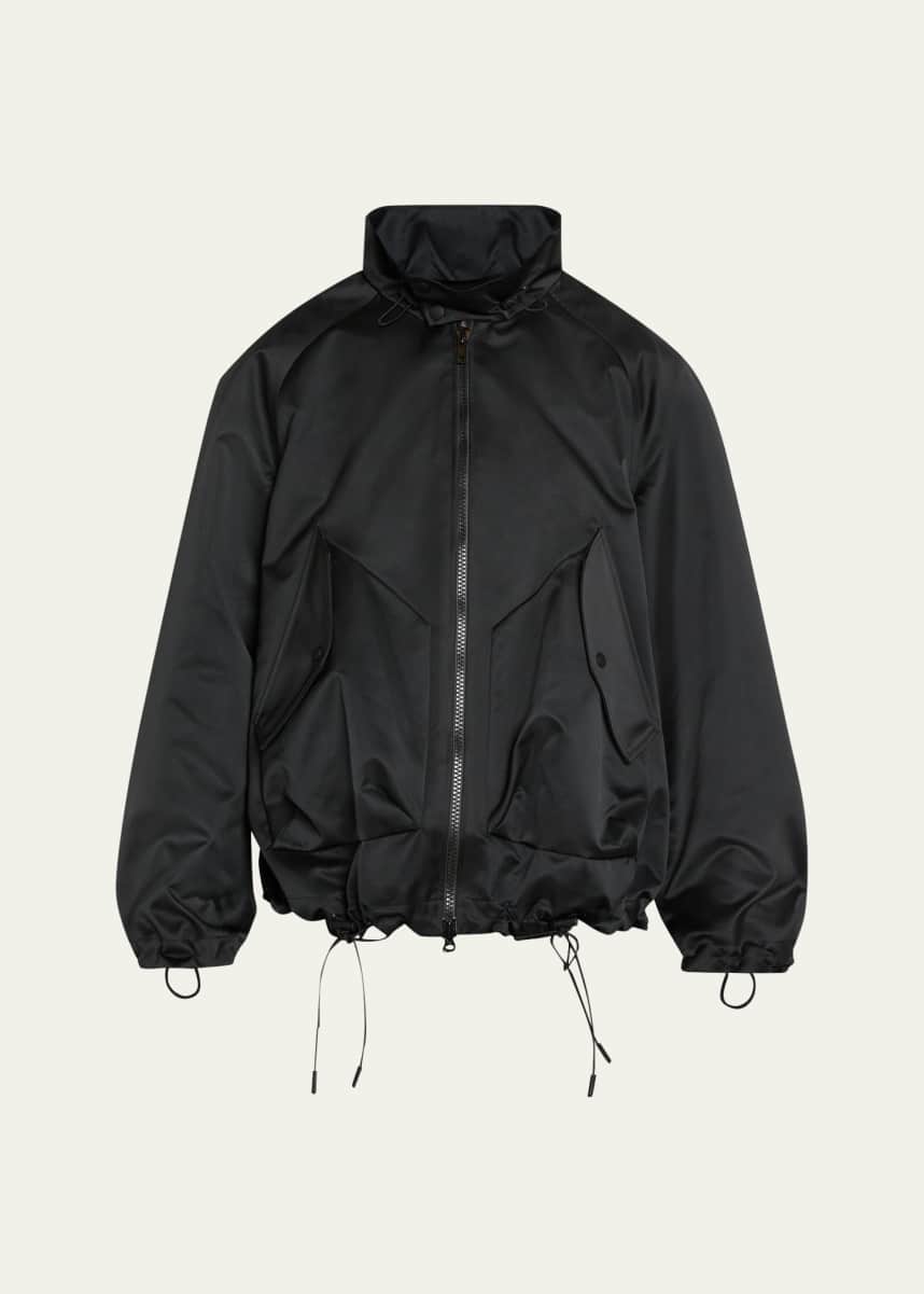 Simone Rocha Men's Drawstring Harrington Jacket