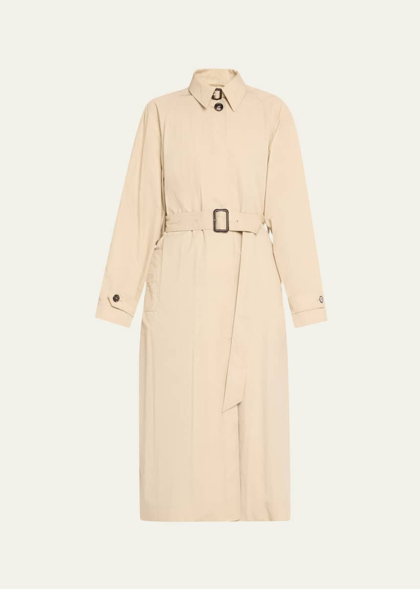 TEURN STUDIOS Belted Trench Coat