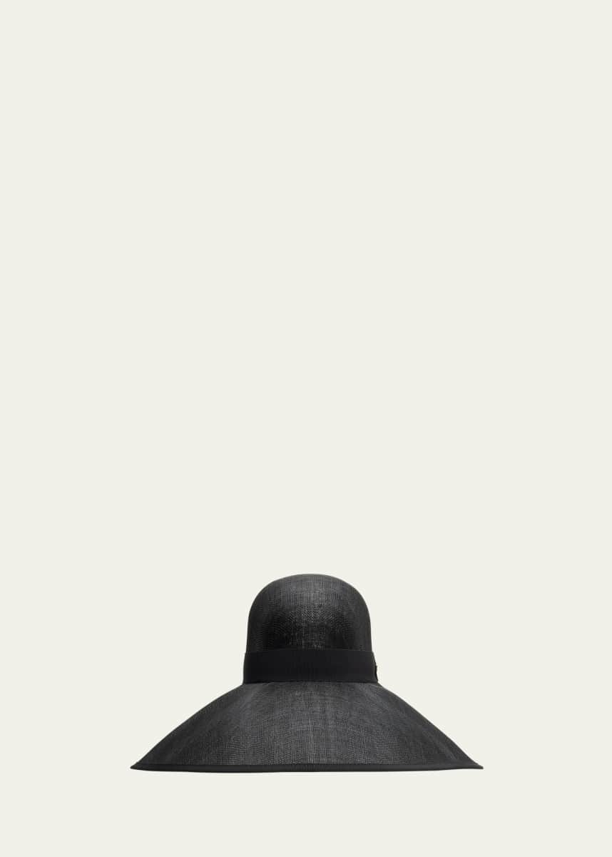 Valentino Garavani V-Logo Large Brim Hat
