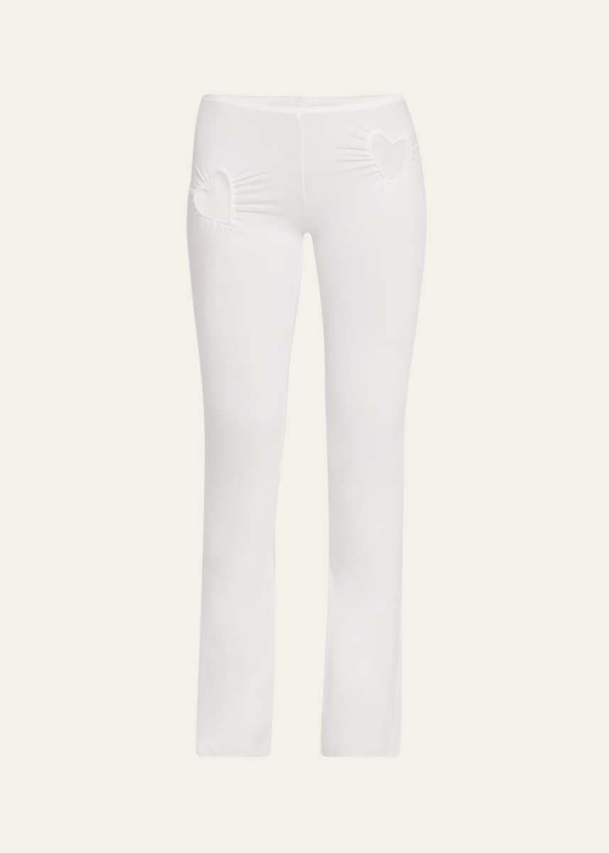 SKIMS Cotton Jersey Heart Cutout Pants