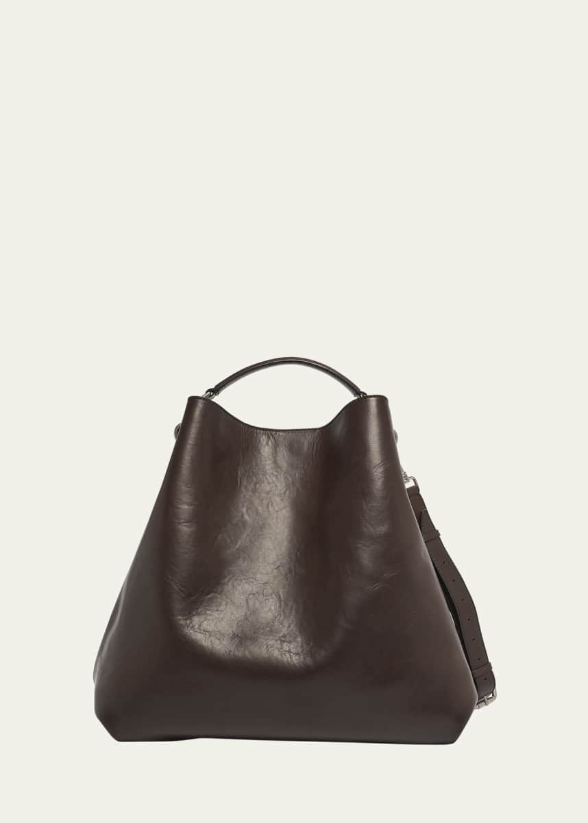 Dries Van Noten Men's Leather Tote Bag