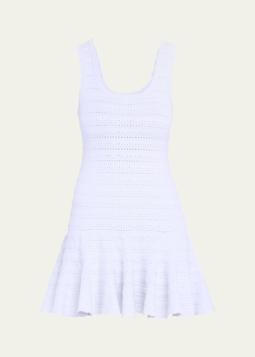 LoveShackFancy Maryanne Knit Mini Dress