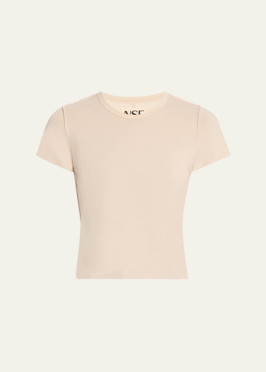 NSF Clothing Tara Fitted Shrunken Crewneck T-Shirt