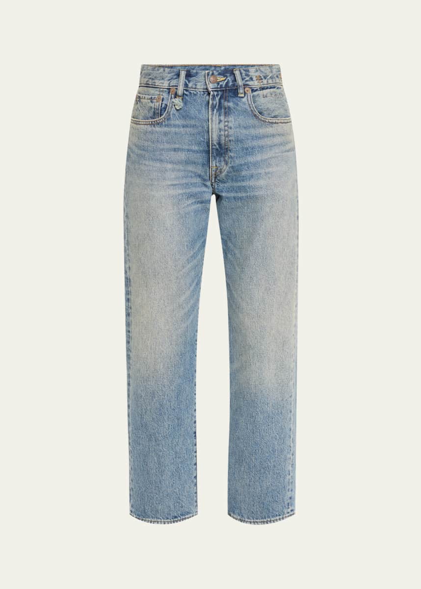 R13 Mid-Rise Boyfriend Jeans