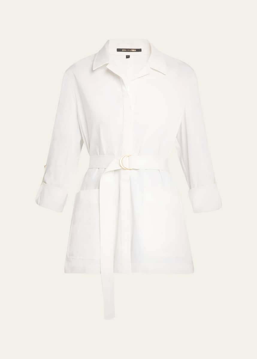Kobi Halperin Veda Belted Cotton Jacket