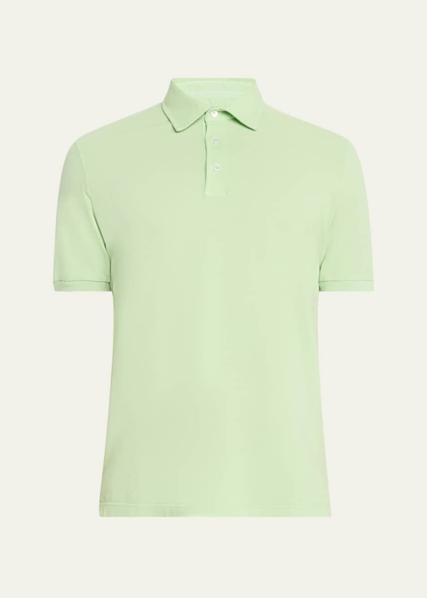 Fedeli Men's Pique Polo Shirt