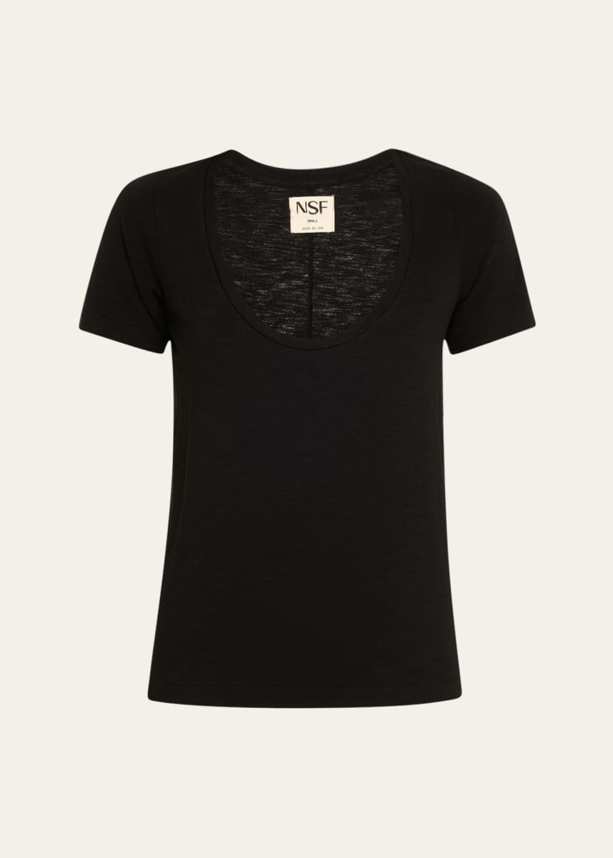 NSF Clothing Tally Fitted U-Neck Tee