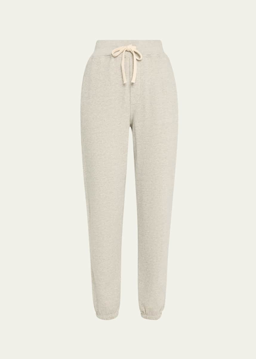 NSF Clothing Isabella High-Waist French Terry Joggers
