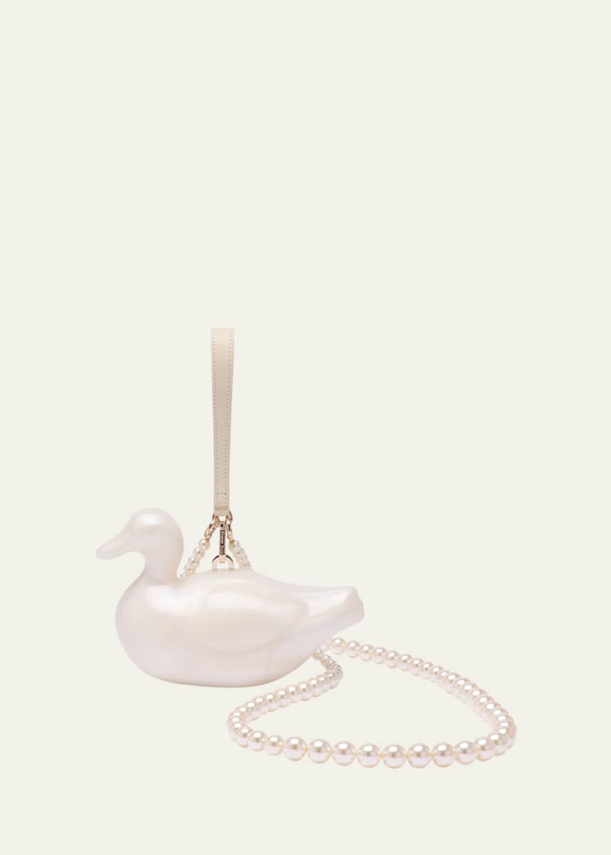 Simone Rocha Duck Pearly Crossbody Bag