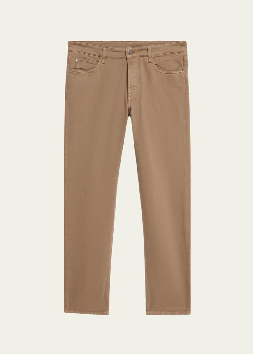 Loro Piana Men's Quarona Denim Five-Pocket Pants