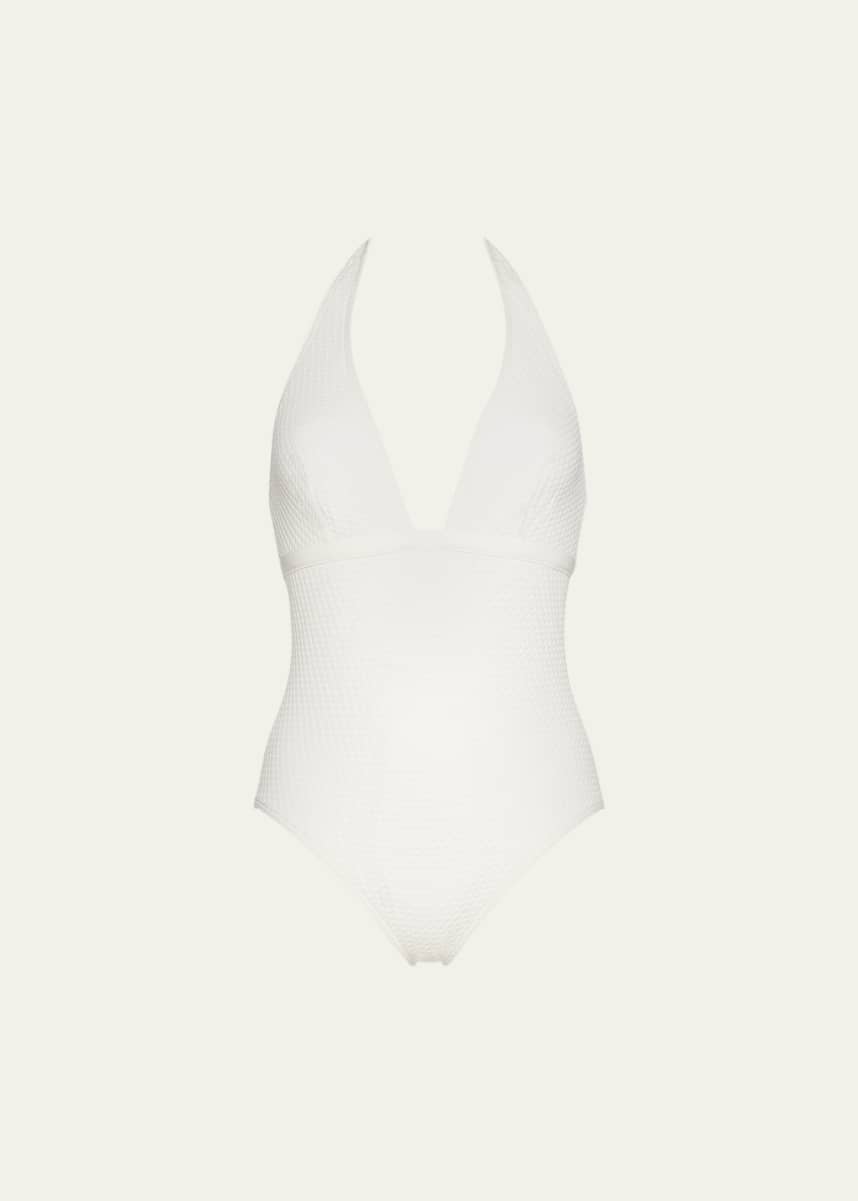 Eres Sophisticated Halter One-Piece Swimsuit