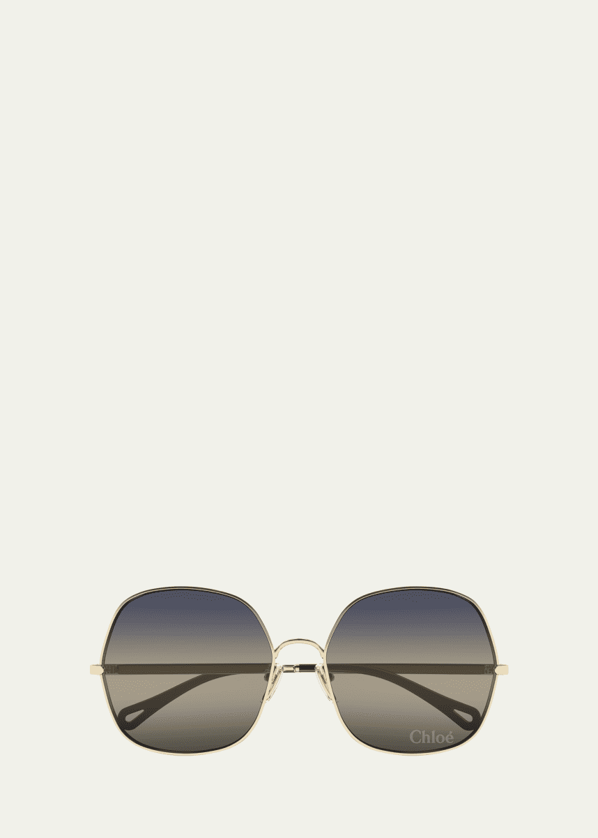Chloe CH0282S Round Metal Sunglasses