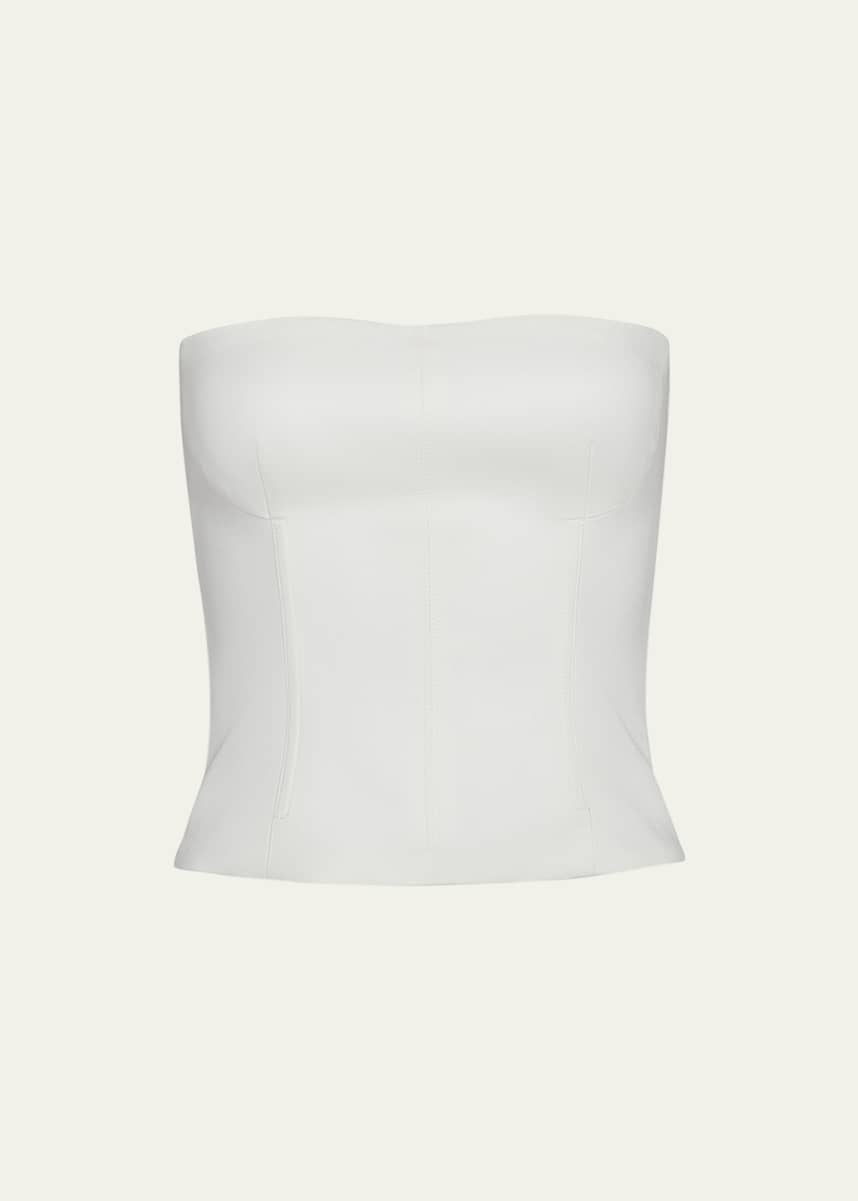 TWP Jillian Strapless Bustier Top