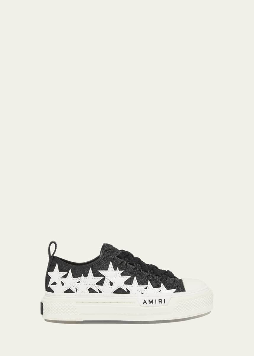 Amiri Glitter Stars Low-Top Sneakers