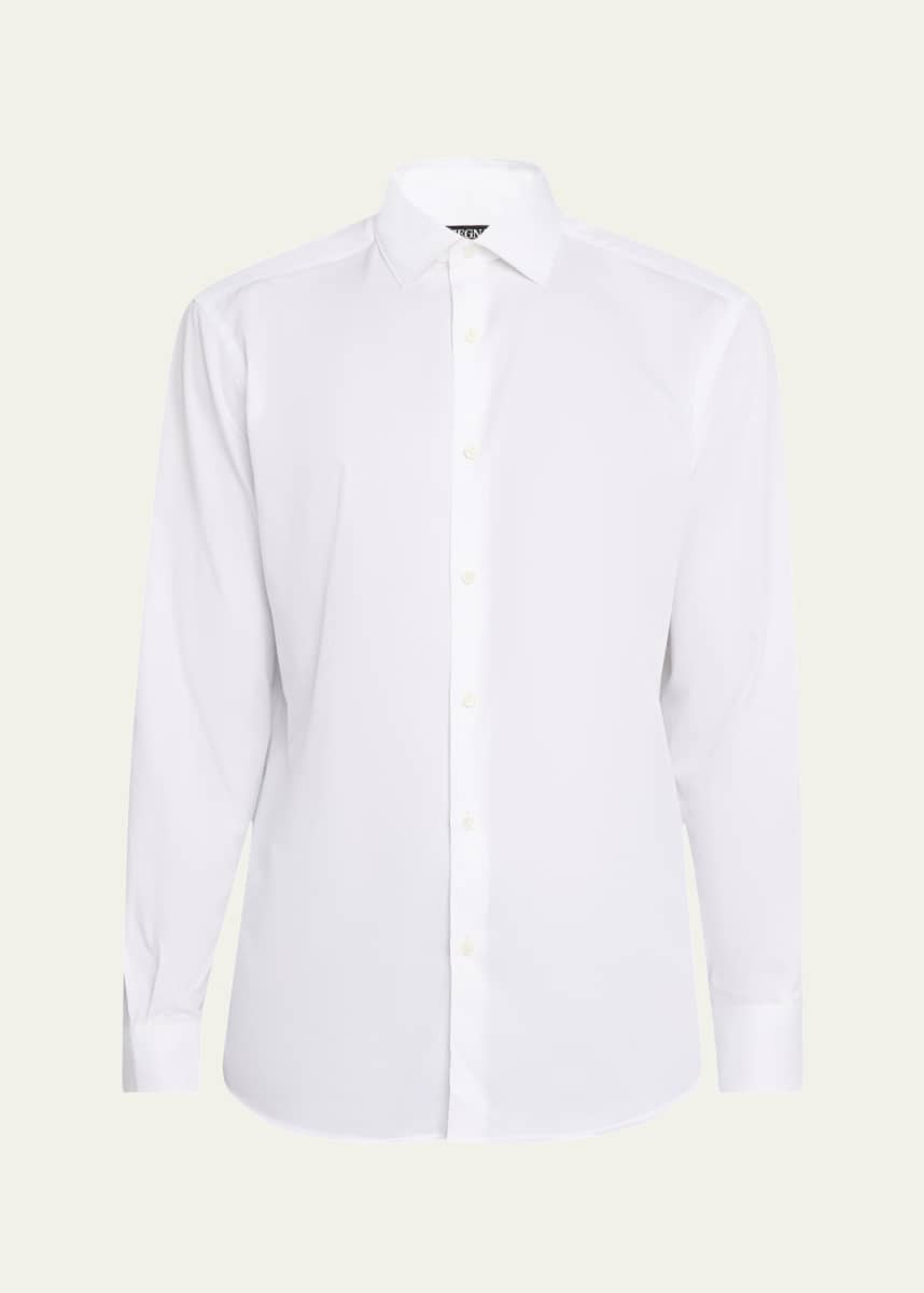 ZEGNA Men's Premium Cotton Sport Shirt