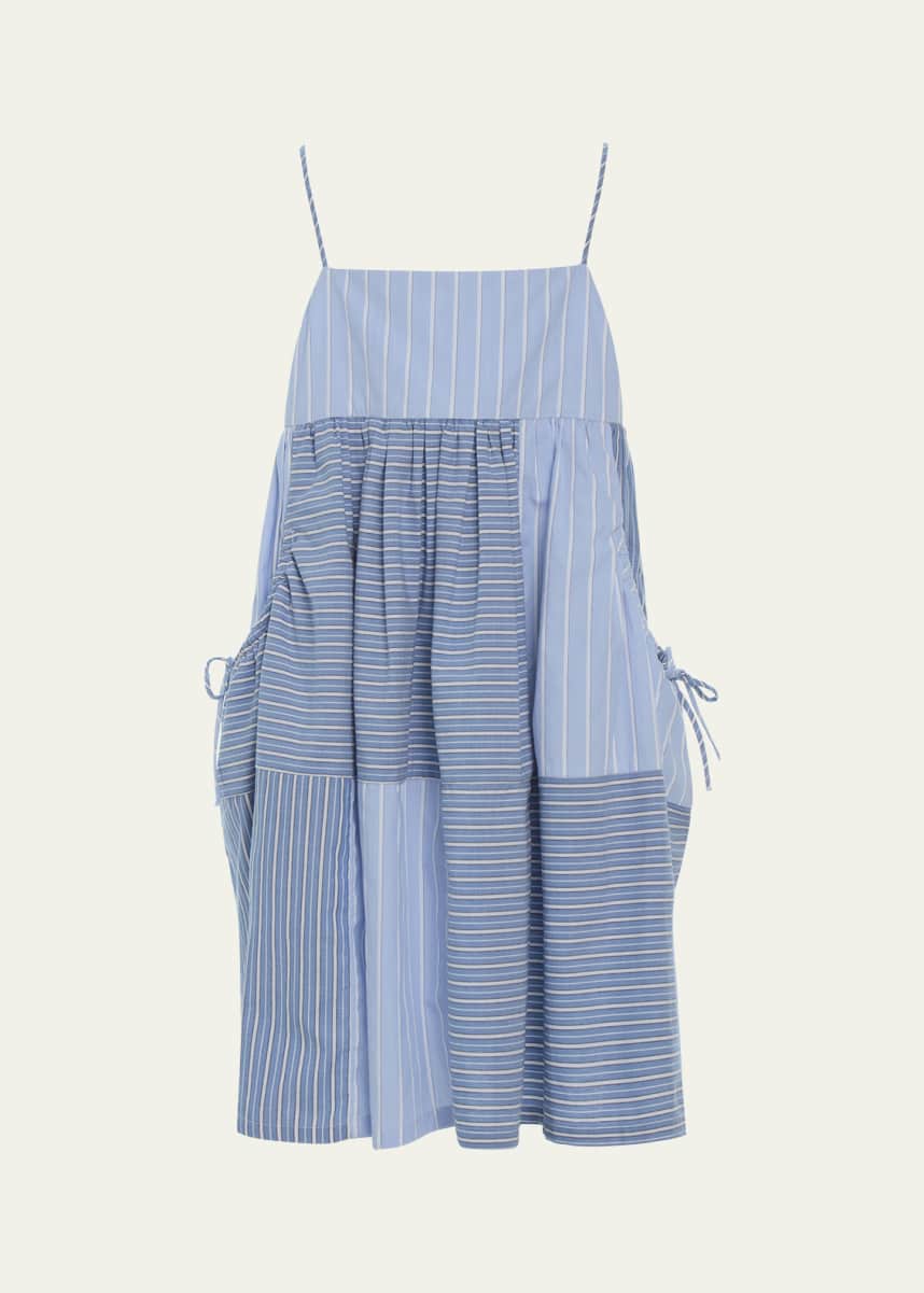 Sea Girl's Helmi Two-Toned Striped Dress, Size 2-14