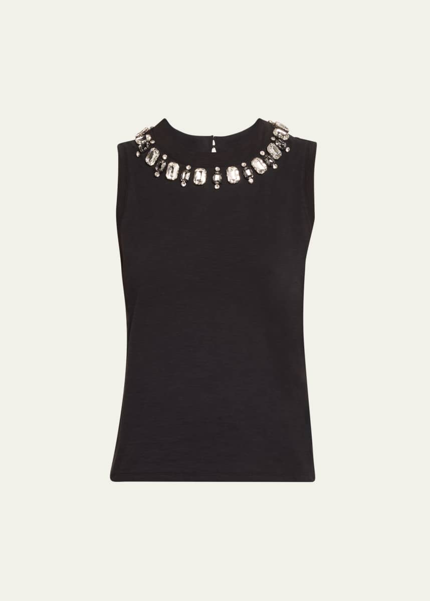 Cinq a Sept Blaine Crystal Tee