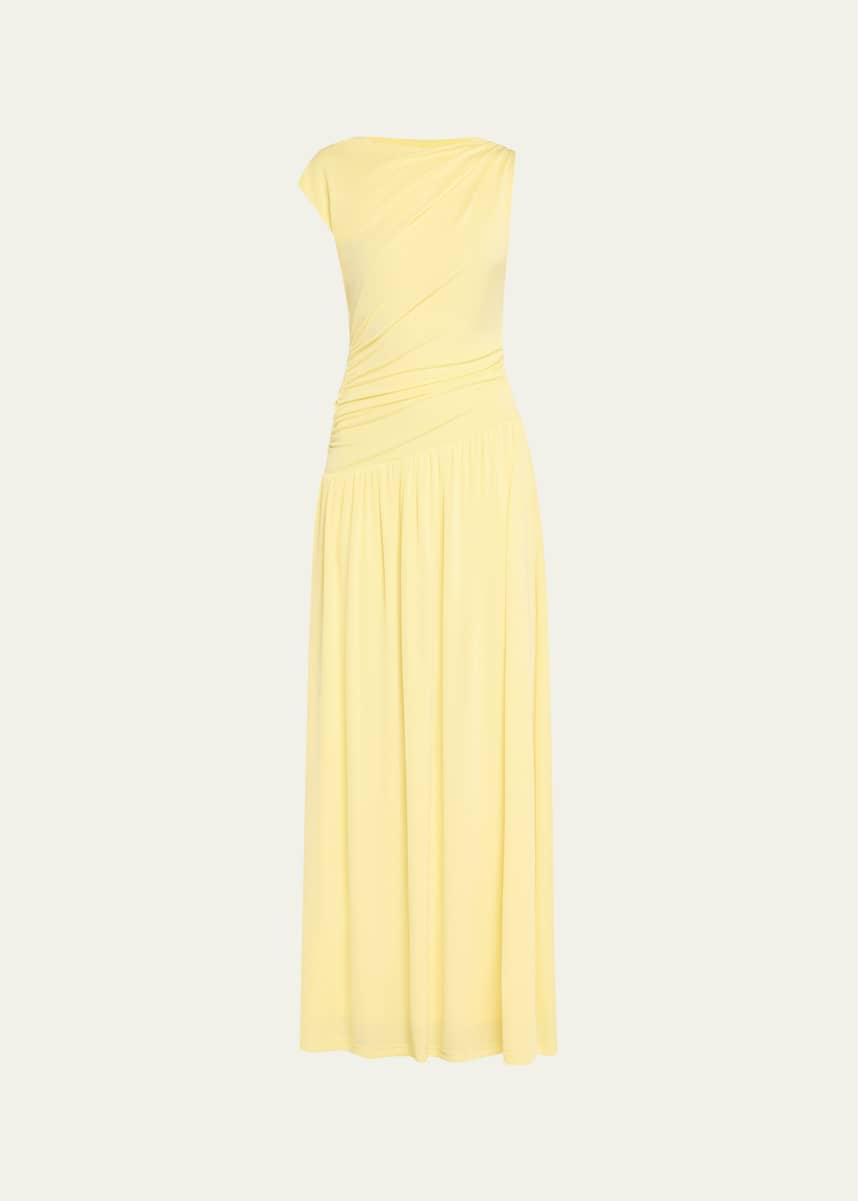 Anna Quan Andie Shirred Maxi Dress