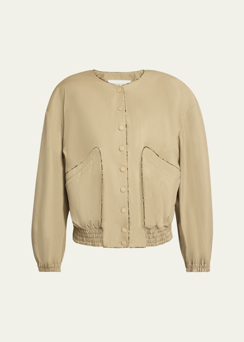 Dries Van Noten Vadon Cotton Bomber Jacket