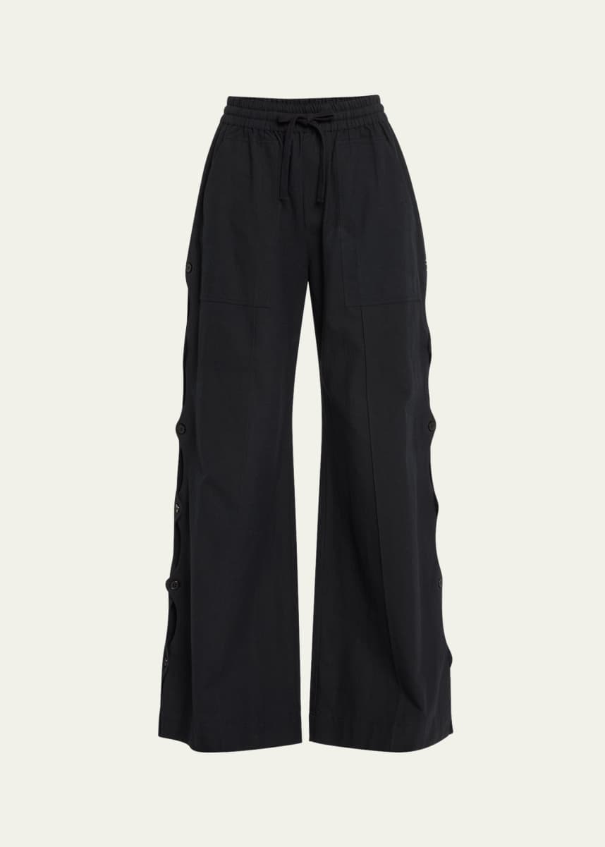 Sea Shai Side-Button Pants