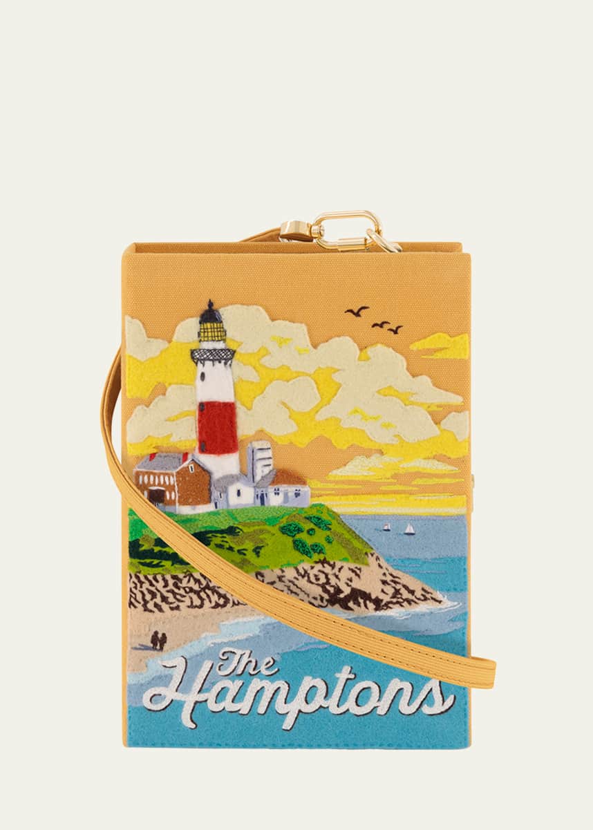 Olympia Le-Tan The Hamptons Book Clutch Bag