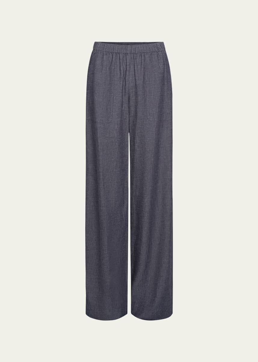 Vince Mid-Rise Casual Pull-On Pants