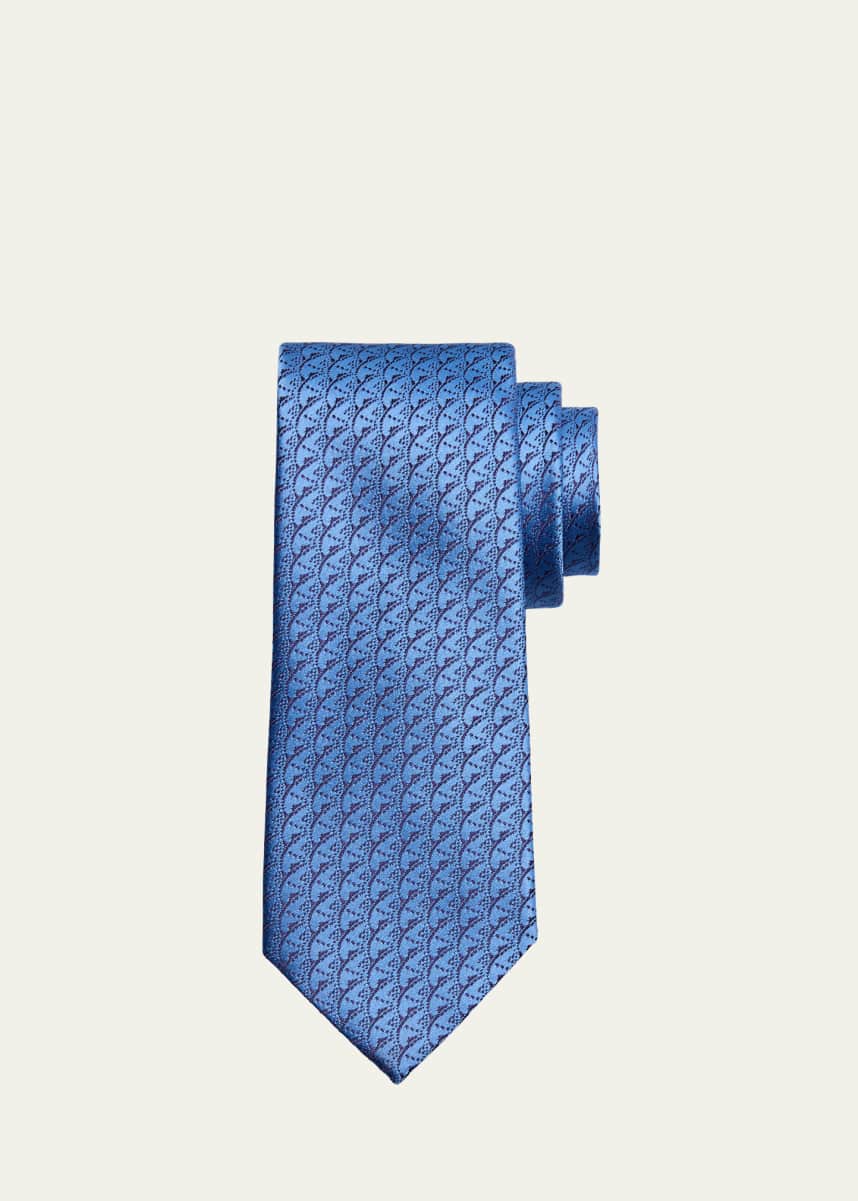Charvet Men's Woven Silk Tie