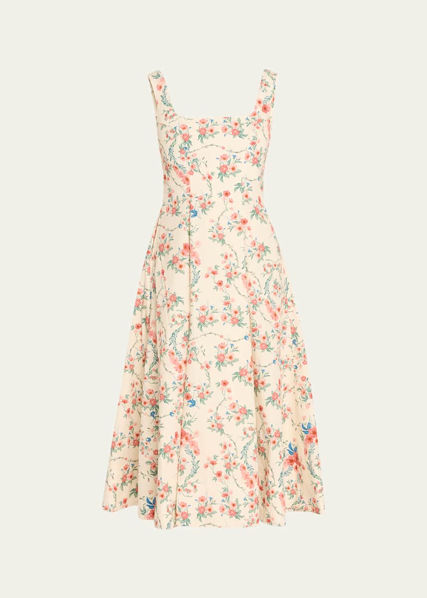 Agua by Agua Bendita Hierbabuena Midi Dress